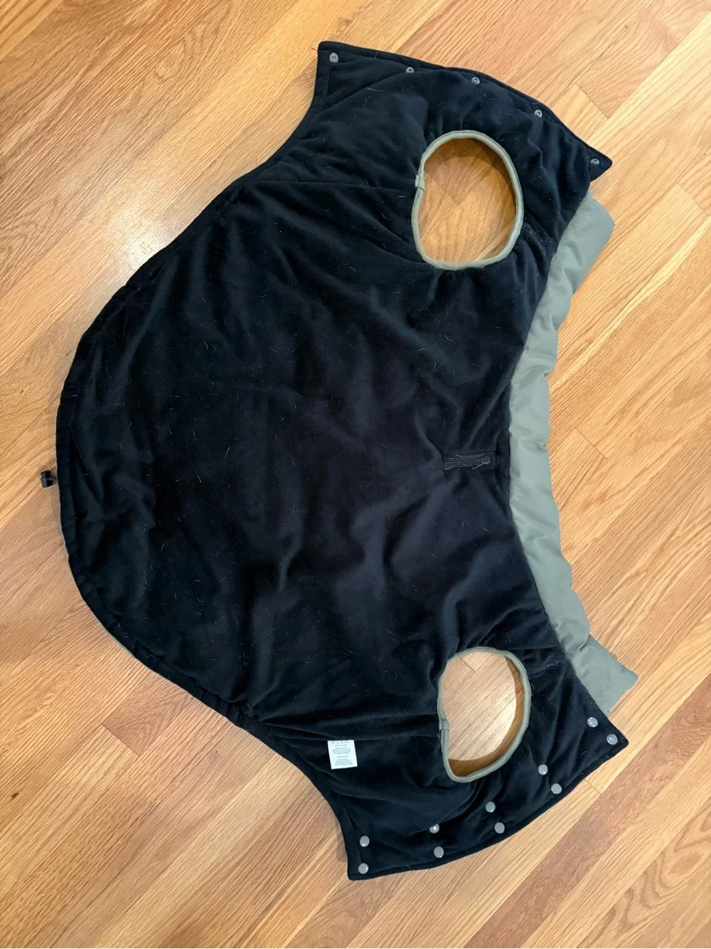 WarmShield Olive Puffer Dog Jacket - Water-Resistant